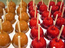 Candied Apples and Hot Apple Cider